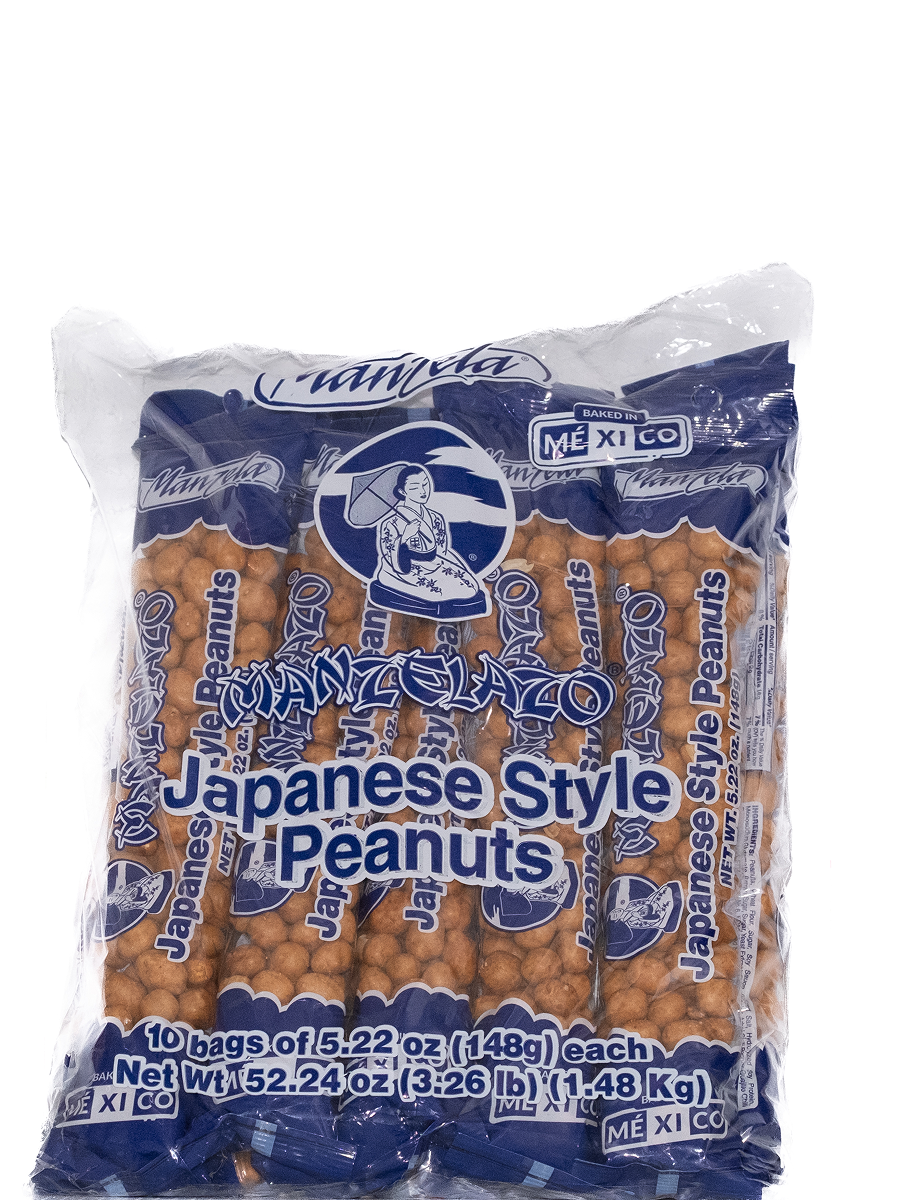 Manzela, Japanese style peanuts 148g 10ct