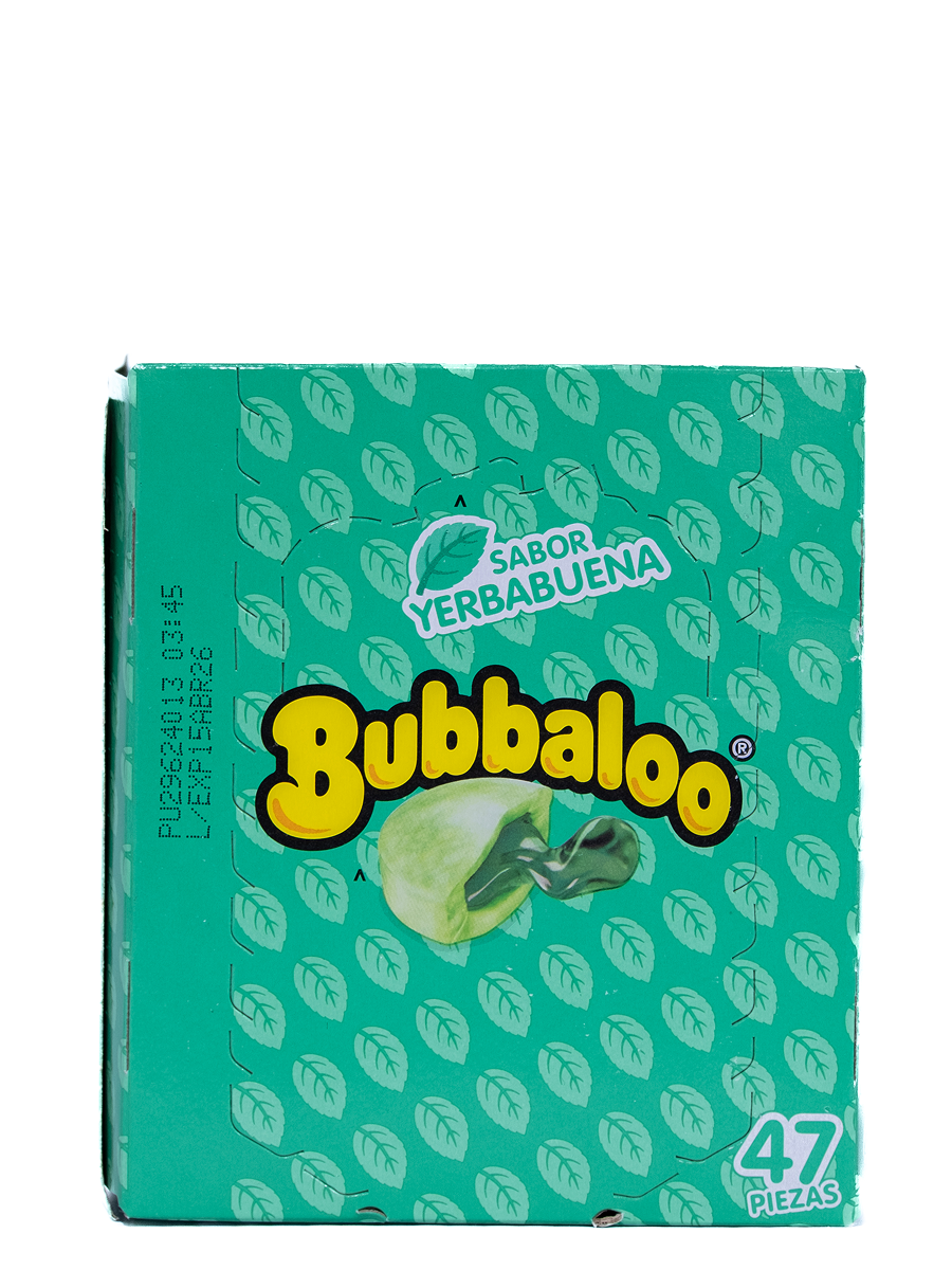 Bubbaloo sabor Yerbabuena
