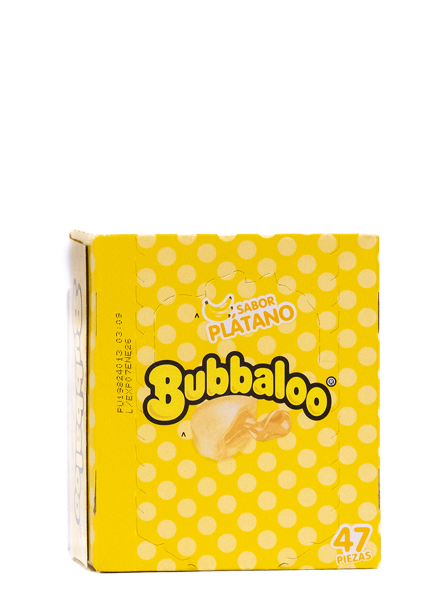 Bubbaloo sabor Platano
