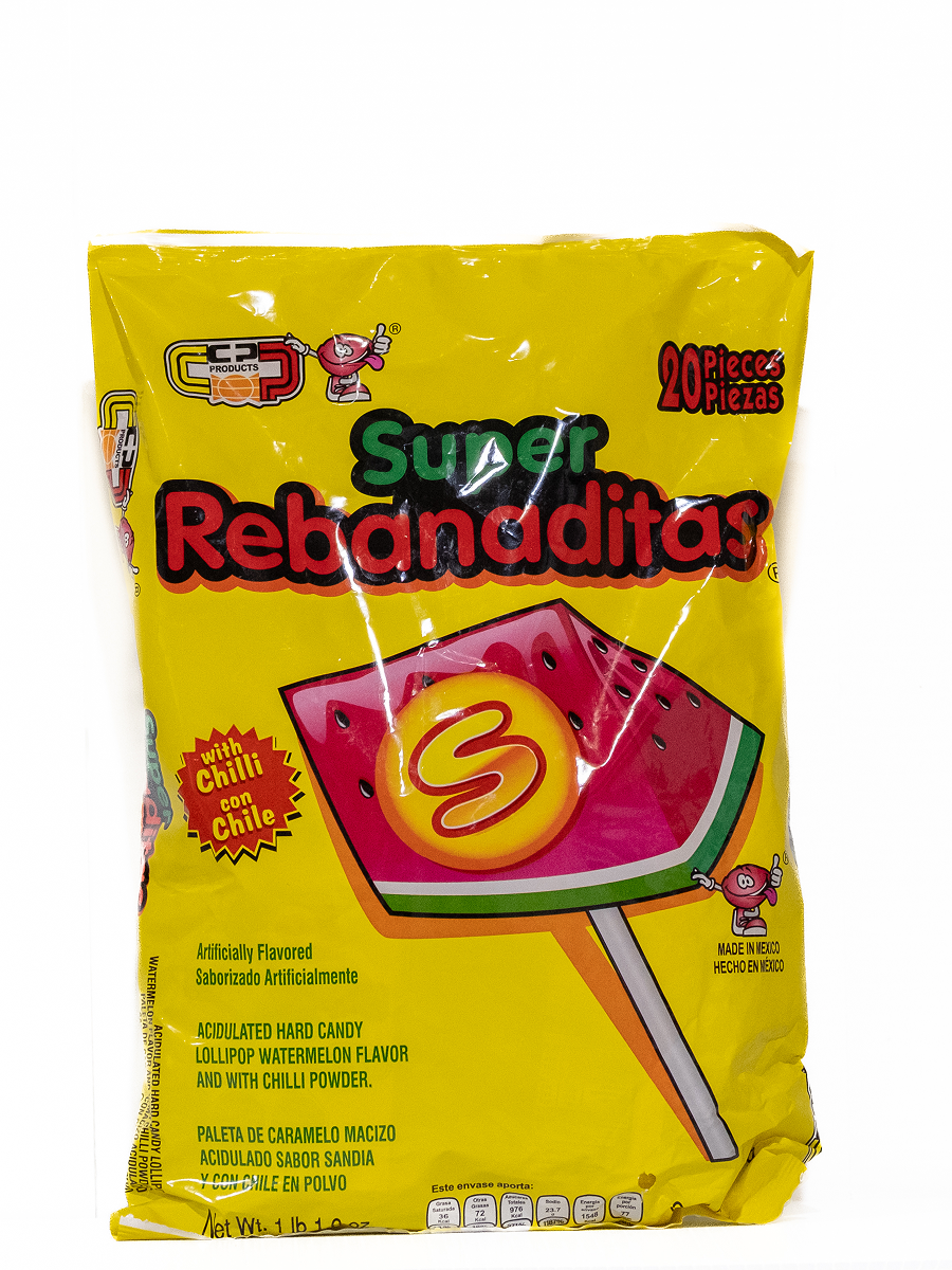 CP Dulces, Super Rebanaditas Con Chile